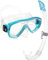 Cressi Onda Mare - Schnorchelset Onda Maske und Schnorchel Mexico, Transparent/Aquamarin, Einheitsgröße, Erwachsene Unisex