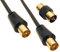 SSL Satellites 3 Meter 3C-2V Black Cable TV Aerial Lead Coaxial Cable Coax RF 75 OHM 3C-2V