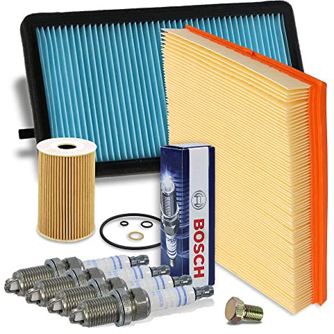 BESTPRICE ATP Inspektionspaket Filterset mit 1x Luftfilter, 1x Innenraumfilter,