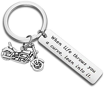 Daesar Edelstahl Männer Schlüsselanhänger Freundschaft Rechteck Tag Drive Safe Schlüsselanhänger Partner mit Gravur