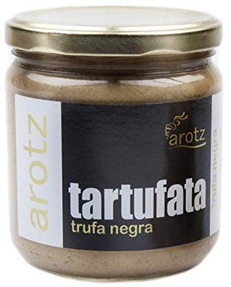 Echte Trüffel - Steinpilzcreme Paste - Tartufata Creme Paste mit schwarzem Trüffel verfeinert - ein faszinierender Geschmack - 400 g im Glas, Menge:1 Stück