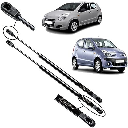 Ramor Strutz 2x Gasfeder Dämpfer Heckklappe Kompatibel mit Nissan Pixo 2009-2013, Suzuki Alto 2009-2014. Gasdruckfeder Heckklappendämpfer Ersatz für 902114A00D und Andere.