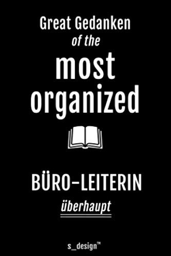 Notizbuch für Büro-Leiter / Büro-Leiterin / Büro-Chef / Büro-Chefin: Originelle Geschenk-Idee [120 Seiten liniertes DIN A6 blanko Papier]