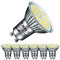 EACLL GU10 LED Tageslichtweiß 10W Ersetzt 140W Halogen Leuchtmittel, 6er-Pack. 1050 Lumen 5000K Birnen, AC 230V Flimmerfrei Strahler, Abstrahlwinkel 120 Grad Spot, Nicht Dimmbar Reflektorlampen