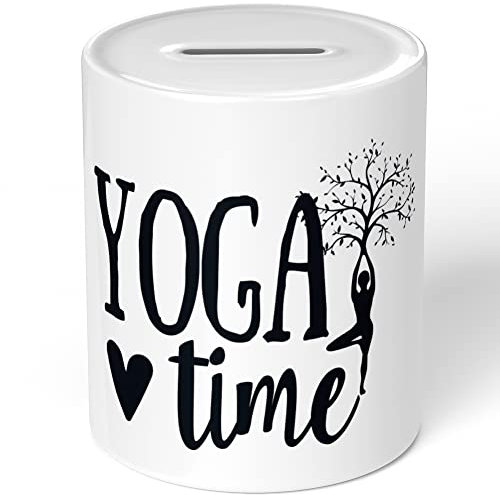 JUNIWORDS Spardose Sparbüchse, Yoga time