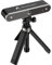 POP 2 3D Scanner, 0,05 mm Genauigkeit, Hochpräzises 3D Scanner für 3D Drucker, 10 fps Desktop- und Handheld Infrarot 3D-Scanner, Drahtlose WiFi-/USB3.0, Mit Plattenspieler und Powerbank