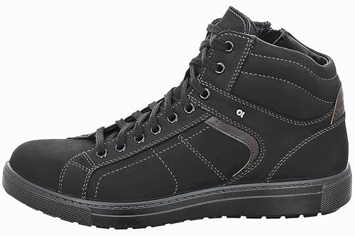 JOMOS schwarz/brauner Boots