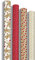 Clairefontaine 223897AMZC - Karton mit 12 Rollen Geschenkpapier Kraft 70g, 2x0,70m, ideal für Weihnachten, Lebkuchen, 1 Karton