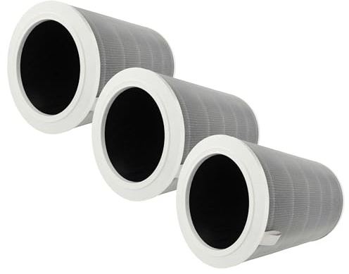 vhbw 3x HEPA Filter kompatibel mit Trebs 49101 | 49100 Luftreiniger - Ersatz-Filter