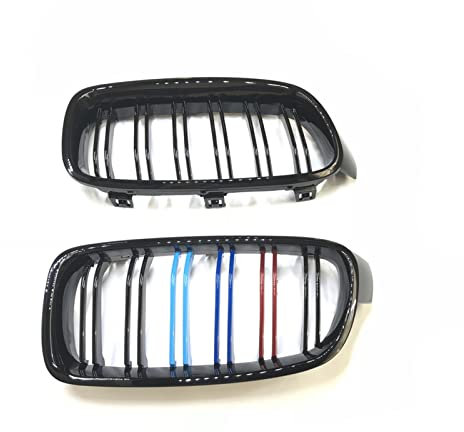 Auto Zubehör Für BM&W 3er F30 F35 F31 328i 335i 2012-2018 F30 F31 Schwarz M Farbe Frontgrill Niere Racing Grill