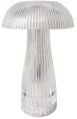 Transparente wiederaufladbare Tischlampen - IP20-1W - 50 Lumen - 3IN1
