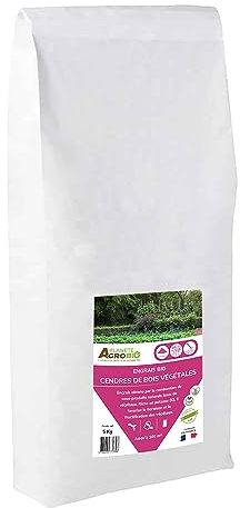 Engrais bio cendres de bois végétales (5 Kg)