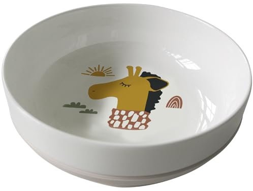 kikadu Kindergeschirr, BPA-frei, mit niedlichen Aufdrucken