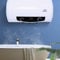 50L/120L Storage elettrico orizzontale, serbatoio dell'acqua elettrico, boiler elettrico, 2000 Watt di potenza di riscaldamento, scaldabagno elettrico, valvola di sicurezza, kit doccia (50L)