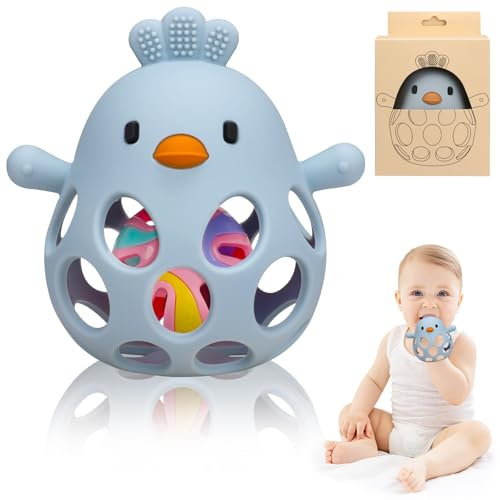 Venditer Jouet Bebe 6 Mois, Jouet Eveil Bebe Dentition Pour Bébés, 1 an Jeux Montessori eveil 0-6 Mois, Jeux Hochet Sensorielle 0 3 6 9 12 Mois Filles Garçons