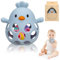 Venditer Giochi Neonato 0-3 mesi, Sonaglio Giochi Neonato 3-6 6-9 mesi, Montessori Giocattoli Bambino 0-6 Mesi Giochi Neonato Giochi Montessori 1 anno Giochi Sensoriali per Neonati Regali