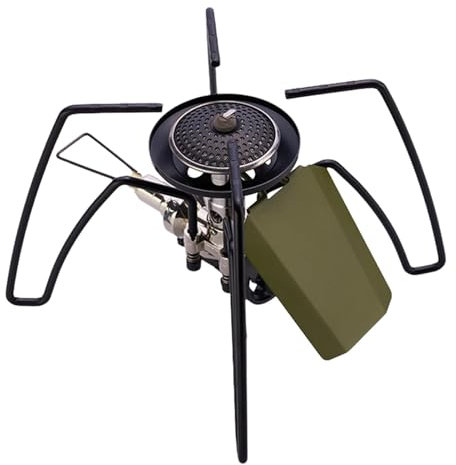 Fornello da campeggio portatile,Fornello da campeggio | Fornello da cucina portatile con forno a cassetta pieghevole | Bruciatore a cassetta da campeggio resistente alle intemperie