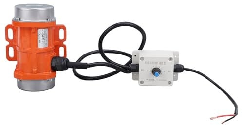 Electric Vibrating Motor, IP65 Fast Heat Dissipation 4000RPM Concrete Vibrator Motor for Construction (50W)