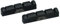 Guyker Tuerca de hueso para bajo, 4 cuerdas, fondo plano, preranuradas, piezas de repuesto para PB JB Precision Bass Jazz, juego de 2 unidades, color negro, 42 x 6 x 9 mm, BTB4269