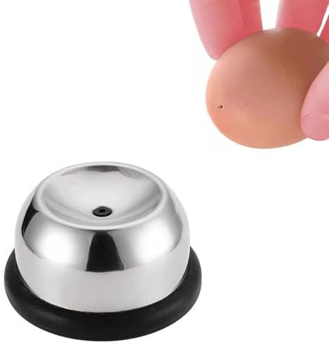 Egg Piercer-Egg Piercer for Boiling Eggs, Egg Opener Tool Egg Hole Puncher, Stainless Steel Semi-Automatic Egg Shells Pinhole Beater, Egg Piercer Pricker Dividers Beater for Hard Boiled Egg