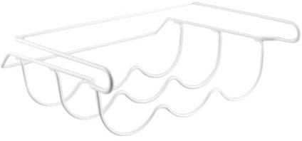 KOCKSHION Portabottiglie Da Frigo Organizer Per Bottiglie Vino e Bevande Supporto Sottopiano Per Frigorifero Design Elegante e Pratico