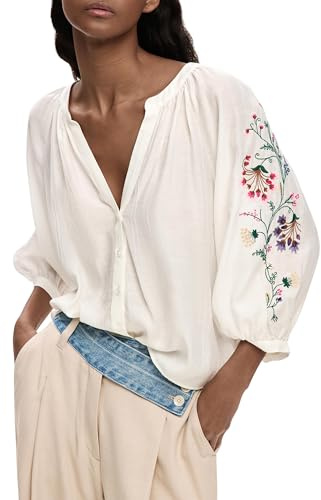 Desigual Roman Blouse Donna (Pacco da 1)