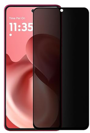 Wigento Für Motorola Moto G86 5G 1x 2.5D 0,26mm Privacy Blickschutz 9H Hart Glas Folie