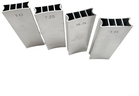 Strumenti professionali per liutaio per la manutenzione della chitarra, raggio bidirezionale per livellare la tastiera da 25,4 a 35,5 cm