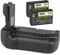 Meike Battery Grip for Canon EOS 7D BG-E7 in Original Quality Power Pack with Vertical Shutter Release and many functions Vertical Grip/Battery Grip) – P