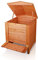 Hinged Lid Wooden Garden Composter - 288L by Lacewing­™