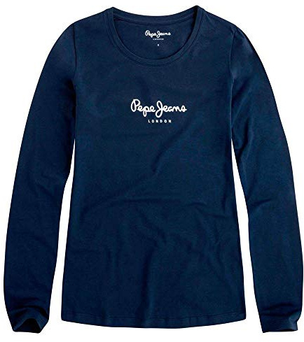 Pepe Jeans Women's New Virginia Ls N T-Shirt (Pack of 1)