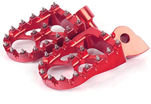 TARAZON Repose Pieds Cale Pédales pour Beta RR 250 300 2013-2017 RR 350 2011-2017 RR 390 430 480 2015 2016 2017