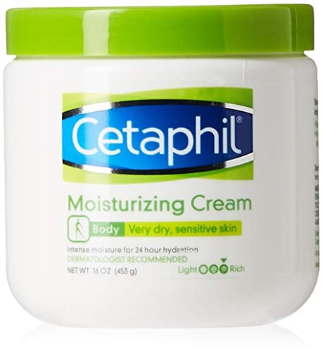 Cetaphil Feuchtigkeitscreme für trocken/empfindliche Haut, parfümfrei, 470 ml, 2 Stück