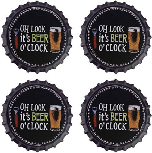 Stephanie Imports Reichhaltige Getränke der Stunde (4er Pack) Oh schau! es ist Bier Uhr