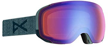 Anon M M2 with Spare Lens Blau-Grün, Herren Skibrille, Größe One Size - Farbe Lay Back - Sonar Blue - Sonar Silver
