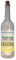 WB wohn trends LED-Flasche mit Banderole, Pray for Ukraine blau gelb Fahne 29cm Flaschen-Licht Glitzer-Flasche Leuchtflasche Lampe mit Text Spruch Frieden Stop War