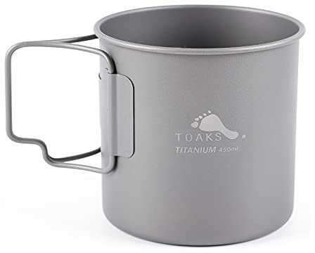TOAKS Tasse en titane ultra légère 450 ml