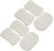 Ipetboom 6pcs Natural Loofah Dishwasher Brush Grease Remover for Kitchen Pots Countertops Sinks and Tiles