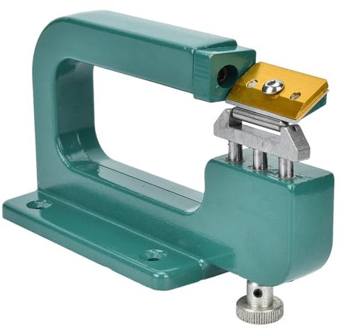 Divisor de Cuero, Máquina de Paring Artesanía para Reparar la Máquina de Esquivador de Cuero. Cocina y Comedor de la Hoja de Doble Cara Simple para la Herramienta de Pelado Repa Splitter R Peeler
