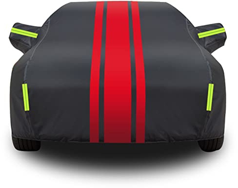 Autoplane Wasserdicht Winter für Citroen C1 2005-2022, Regen Sonne Staub Schutz Verkratzt Atmungsaktiv Schnee- und HagelbestäNdig