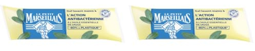 Le Petit Marseillais Eco-Recharge Flüssigseife, antibakteriell, 250 ml (Packung mit 2)