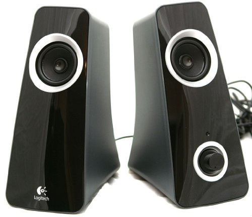 Logitech Z320 - Sistema Compacto de Altavoces de 10 vatios, Color Negro