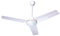Zephir ZFS8092 Ventilatore da Soffitto in Metallo, Bianco