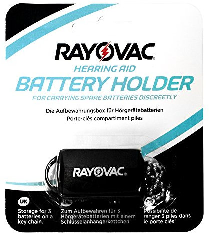 RAYOVAC Boîte de Transport pour Piles Auditives