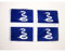 AZ FLAG - Drapeau Martinique - 45x30 cm - Pavillon Martiniquais - France 100% Polyester Avec Deux Cordelettes - 20g