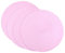 SCF2017 Runde geflochtene Polypropylen Kunststoff-Platzsets, 4er-Set rose