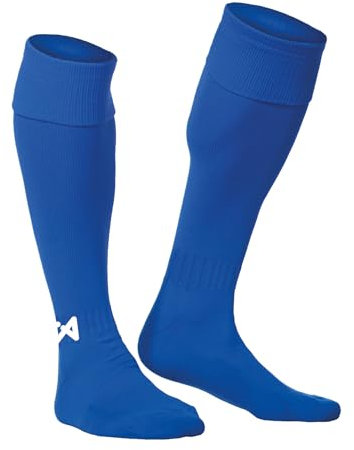 Asioka 200/10 Medias de Fútbol, Sin género, Azul, 27-30