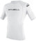 O'Neill Jungen Youth Basic Skins Short Sleeve Rash Guard Shirt, White, 14