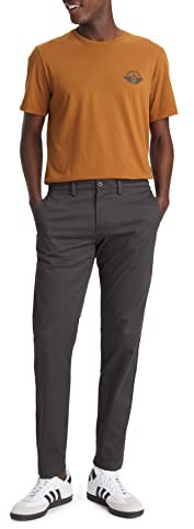 Dockers Smart 360 Flex Chino Tapered, Pantaloni Uomo, Steelhead, 34W / 36L