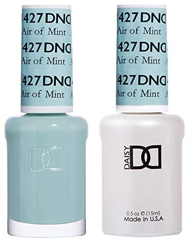 DND Duo Gel & Nail Polish Set - Air Of Mint 427-2x15ml